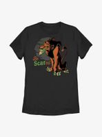 Disney The Lion King Be SCARed Womens T-Shirt