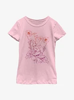 Disney Tinker Bell Fall Mushroom Youth Girls T-Shirt
