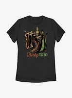 Disney Villains Tricky Trio Womens T-Shirt