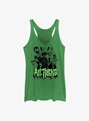 Disney Villains All Tricks Womens Tank Top