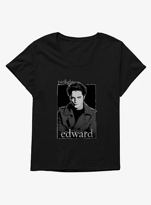 Twilight Edward Illustration Girls T-Shirt Plus
