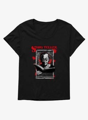 Halloween Horror Nights Story Teller Womens T-Shirt Plus