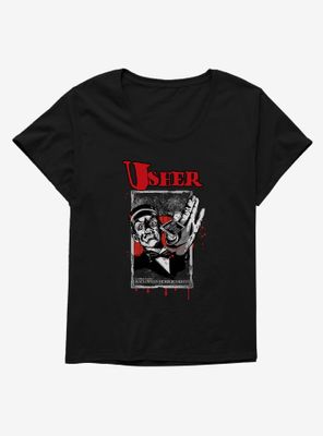 Halloween Horror Nights Usher Womens T-Shirt Plus