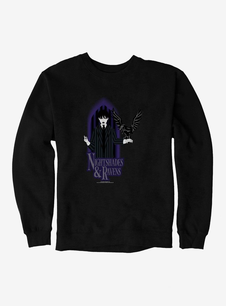 Wednesday Raven Sweatshirt