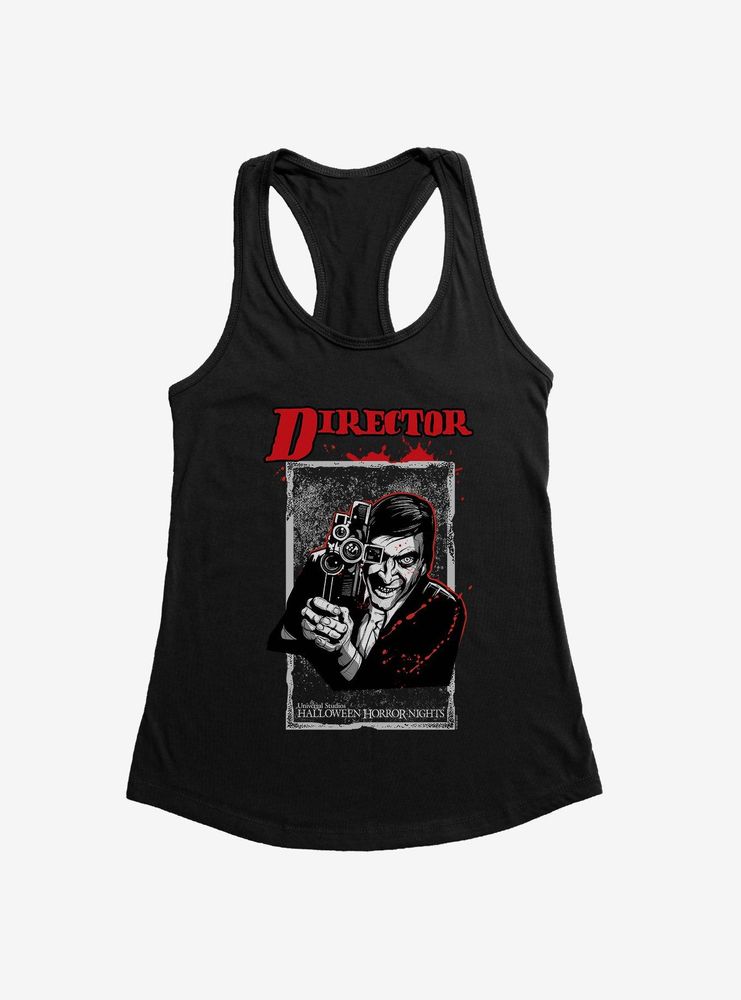 Halloween Horror Nights Director Womens Tank Top