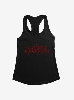 Halloween Horror Nights Logo Womens Tank Top