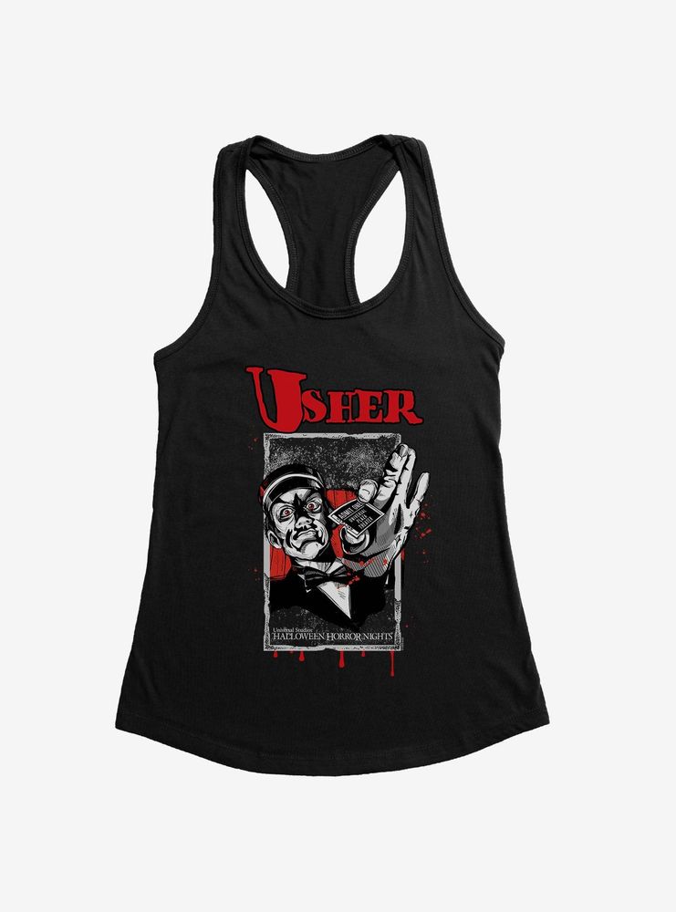 Halloween Horror Nights Usher Womens Tank Top