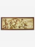 Avatar: The Last Airbender Action Scene Framed Wood Wall Decor