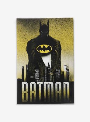 DC Comics The Batman Skyline Canvas Wall Decor