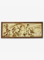 Avatar: The Last Airbender Action Scene Framed Wood Wall Decor