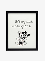 Disney Mickey Mouse Minnie Live & Love Wood Wall Decor