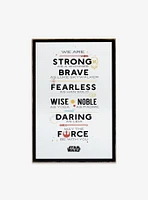 Star Wars Constitution Wood Wall Decor