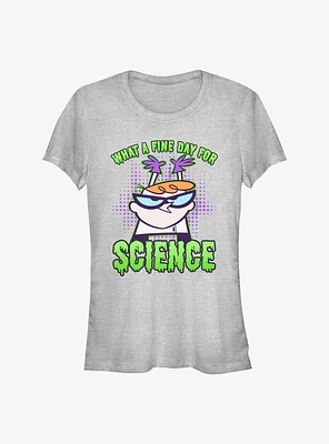 Cartoon Network Dexter's Laboratory A Fine Day For Science Girls T-Shirt