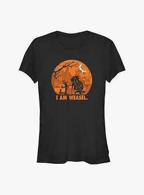 Cartoon Network I Am Weasel Haunt Girls T-Shirt