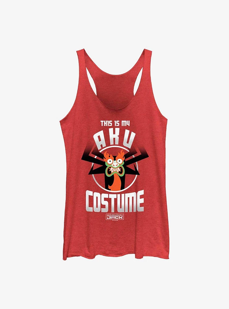 Cartoon Network Samurai Jack My Aku Costume Girls Tank