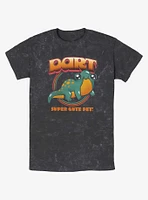 Stranger Things Dart Time Mineral Wash T-Shirt