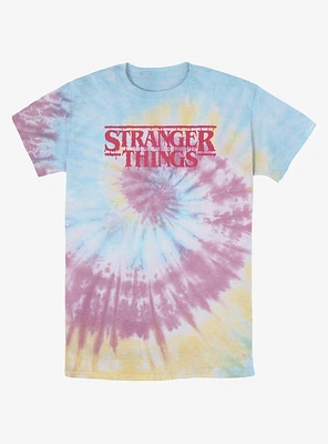Stranger Things Logo Tie-Dye T-Shirt