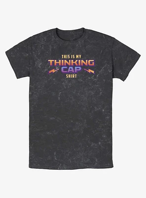 Stranger Things Thinking Cap Mineral Wash T-Shirt