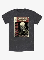 Stranger Things Vecna Pulp Comic Mineral Wash T-Shirt