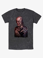 Stranger Things Vecna Portrait Mineral Wash T-Shirt