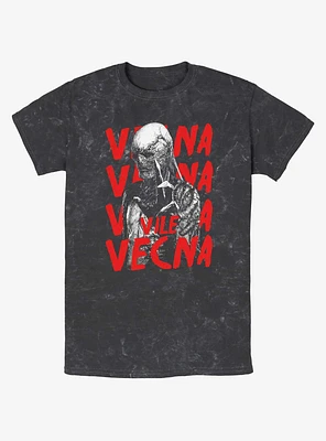 Stranger Things Vile Vecna Mineral Wash T-Shirt