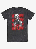 Stranger Things Vile Vecna Mineral Wash T-Shirt