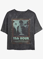 Stranger Things 11th Hour Mineral Wash Crop Girls T-Shirt
