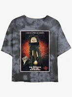 Stranger Things x Butcher Billy the Monster and Superhero Mineral Wash Crop Girls T-Shirt