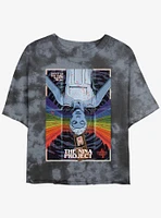Stranger Things x Butcher Billy The Nina Project Mineral Wash Crop Girls T-Shirt