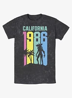 Stranger Things California Demogorgon Mineral Wash T-Shirt