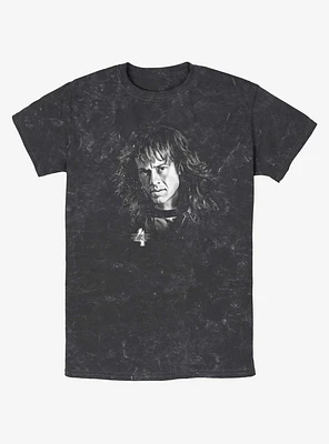 Stranger Things Eddie Munson Portrait Mineral Wash T-Shirt