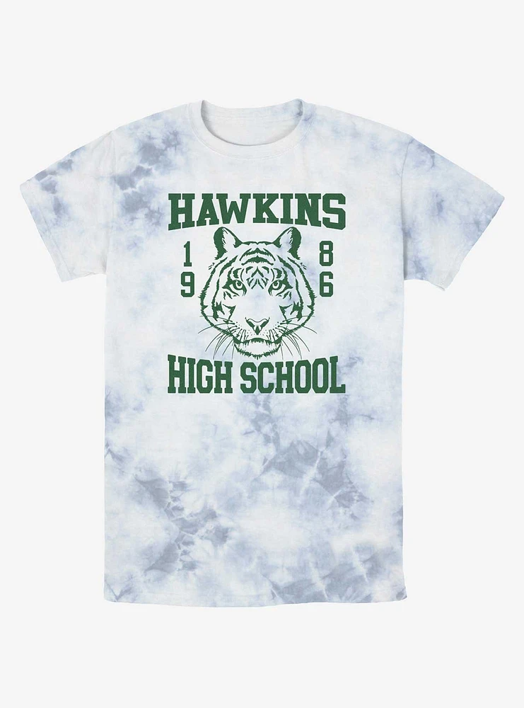 Stranger Things Hawkins High School 1986 Mineral Wash T-Shirt