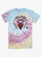 Stranger Things Hellfire Club Tie-Dye T-Shirt
