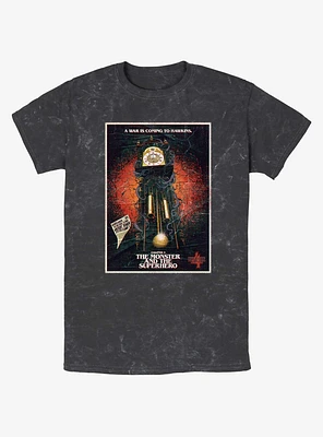 Stranger Things x Butcher Billy the Monster and Superhero Mineral Wash T-Shirt