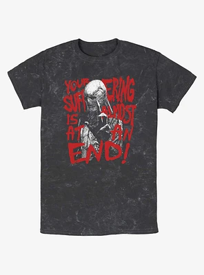 Stranger Things Vecna Your Suffering Is Almost At An End Mineral Wash T-Shirt