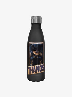 Marvel The Avengers Thanos The Mad Titan Stainless Steel Water Bottle