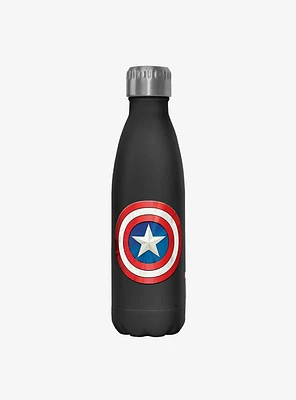 Marvel Captain America Shield Stainless Steel Water Bottle