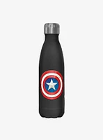 Marvel Captain America Shield Stainless Steel Water Bottle