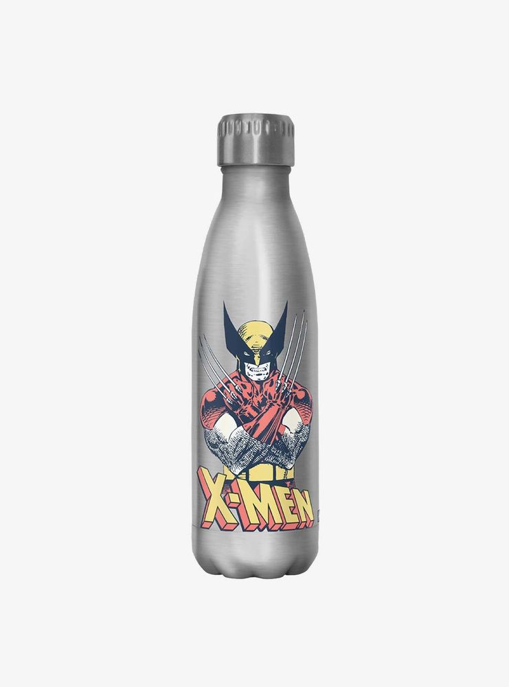 Marvel Vintage Wolverine Stainless Steel Water Bottle