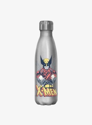 Marvel Vintage Wolverine Stainless Steel Water Bottle