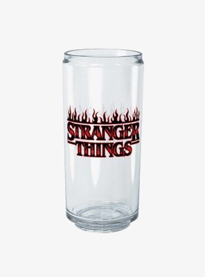 Stranger Things Flame Logo Can Cup