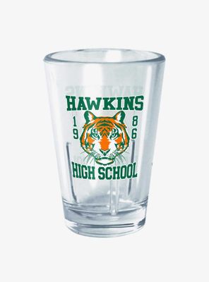 Stranger Things Hawkins High School Mini Glass