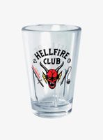 Stranger Things Hellfire Club Logo Mini Glass