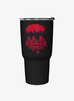 Stranger Things Riding Bikes Travel Mug