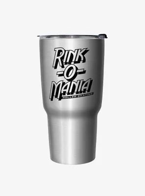 Stranger Things Rink-O-Mania Logo Travel Mug