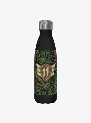 Stranger Things Eleven Camo Stainless Steel Water Bottle