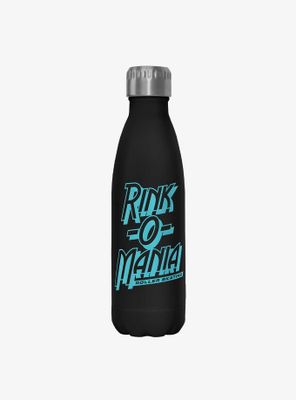 Stranger Things Rink-O-Mania Logo Stainless Steel Water Bottle