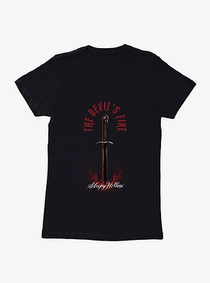 Sleepy Hollow The Devil's Fire Womens T-Shirt
