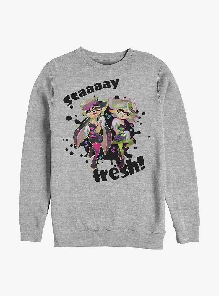 Nintendo Splatoon Stay Fresh Sweatshirt