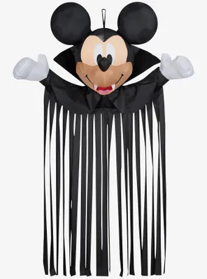 Disney Mickey Mouse Door Hanger Mickey Head With Streamers Airblown